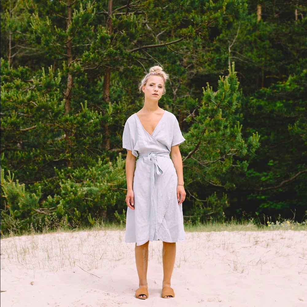 Linenfox 100% linen dress